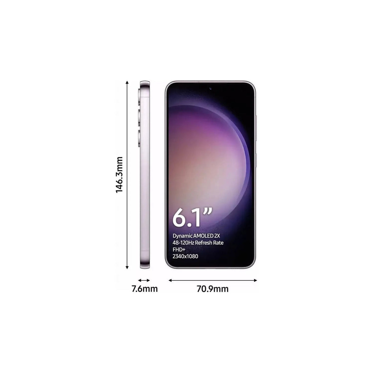 Samsung Galaxy S23 Lavender 5G