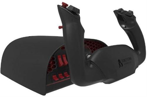 Honeycomb Aeronautical Alpha Flight Controls Yoke noir/rouge