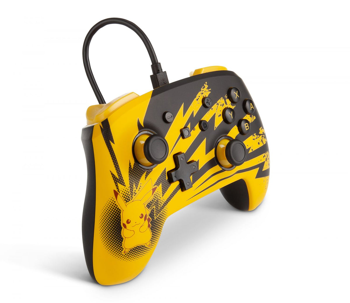 Manette PowerA filaire Pikachu Lightning Nintendo Switch (Caixa Danificada)