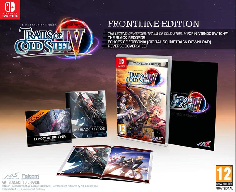 The Legend of Heroes: Trails of Cold Steel IV Frontline Edition Nintendo Switch