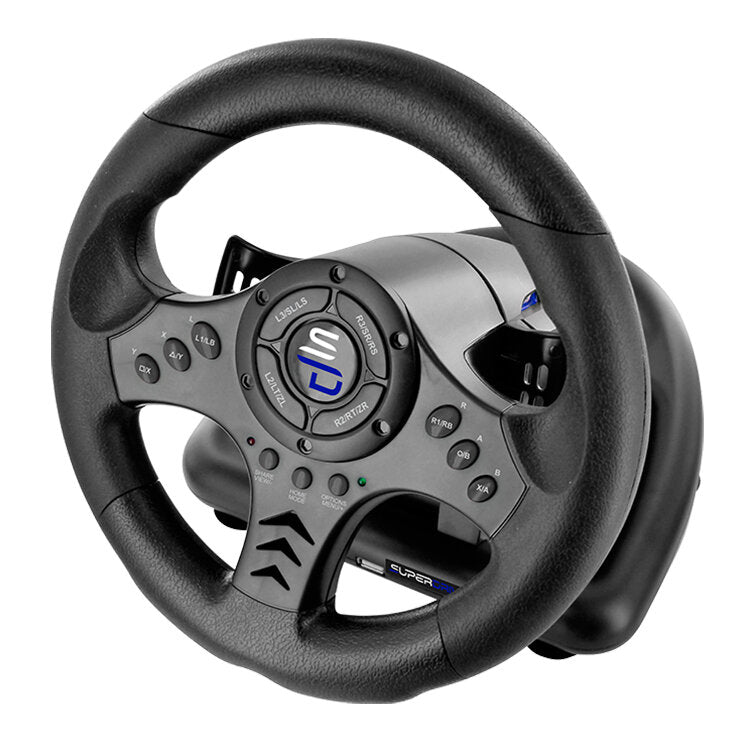 Volant + Pedais SuperDrive USB USB SV 450 PS4/PS3/Xbox/PC/Nintendo Switch