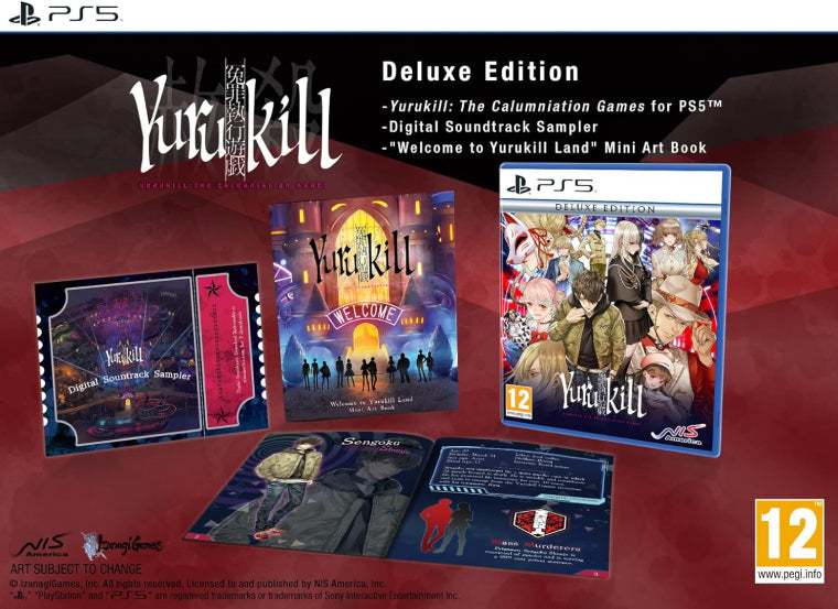 Yurukill: The Calumniation Games Deluxe Edition PS5