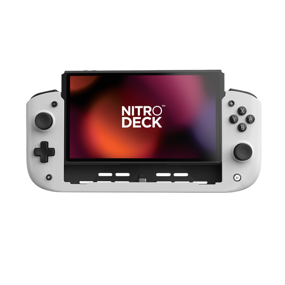 Manette CRKD Nitro Deck blanc pour Nintendo Switch