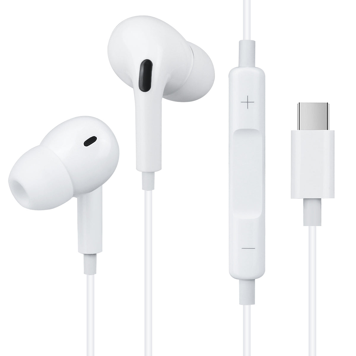 Ecouteurs Filaires - Blanc USB-C