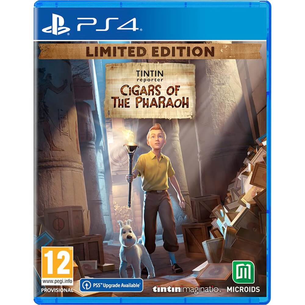 Tintin Reporter: Cigars Of The Pharaoh Steelbook Limited Edition PS4