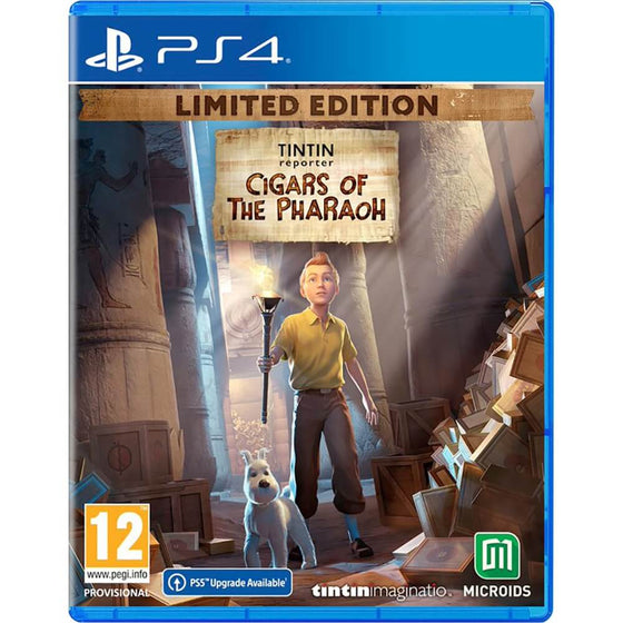 Tintin Reporter: Cigars Of The Pharaoh Steelbook Limited Edition PS4