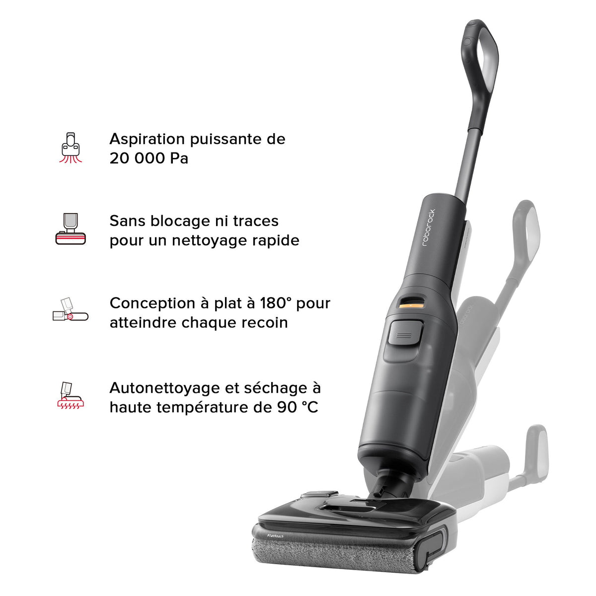 Roborock F25 BX aspirateur laveur sans fil sec et humide