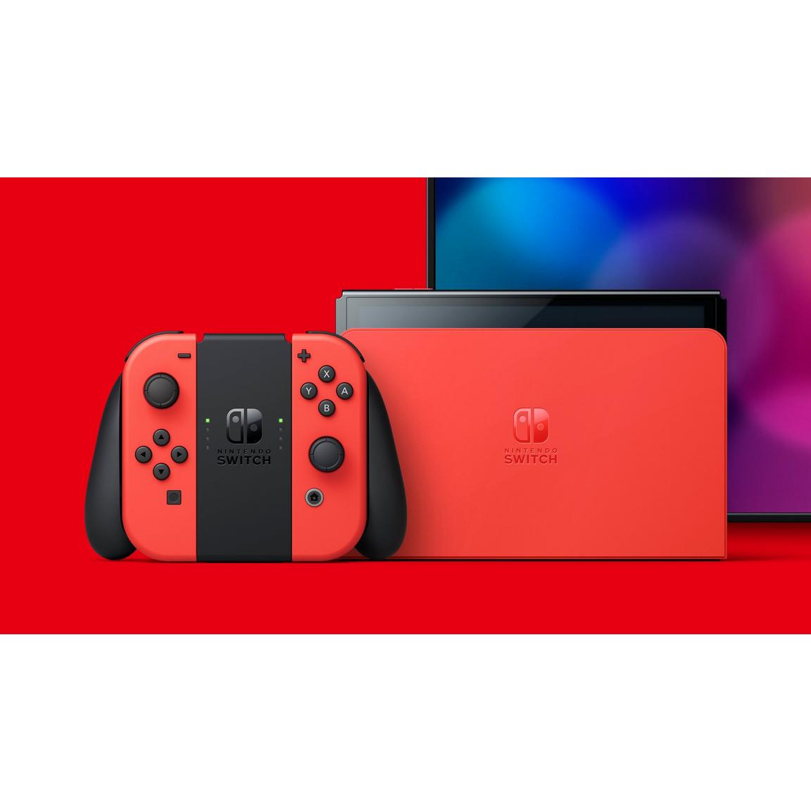 Console Nintendo Switch OLED Mario rouge Limited Edition (64 Go)