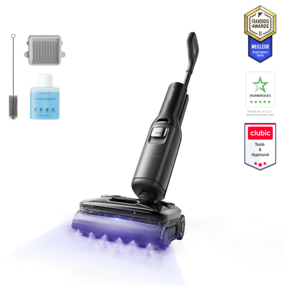 Roborock F25 Ultra – Aspirateur humide et sec avec vapeur et eau chaude