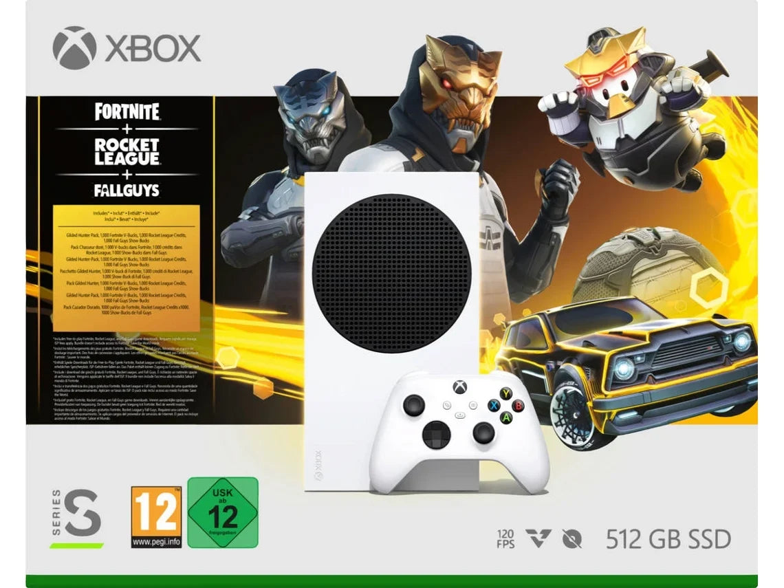 Console Microsoft Xbox Series S 512 Go Gilded Hunter pack