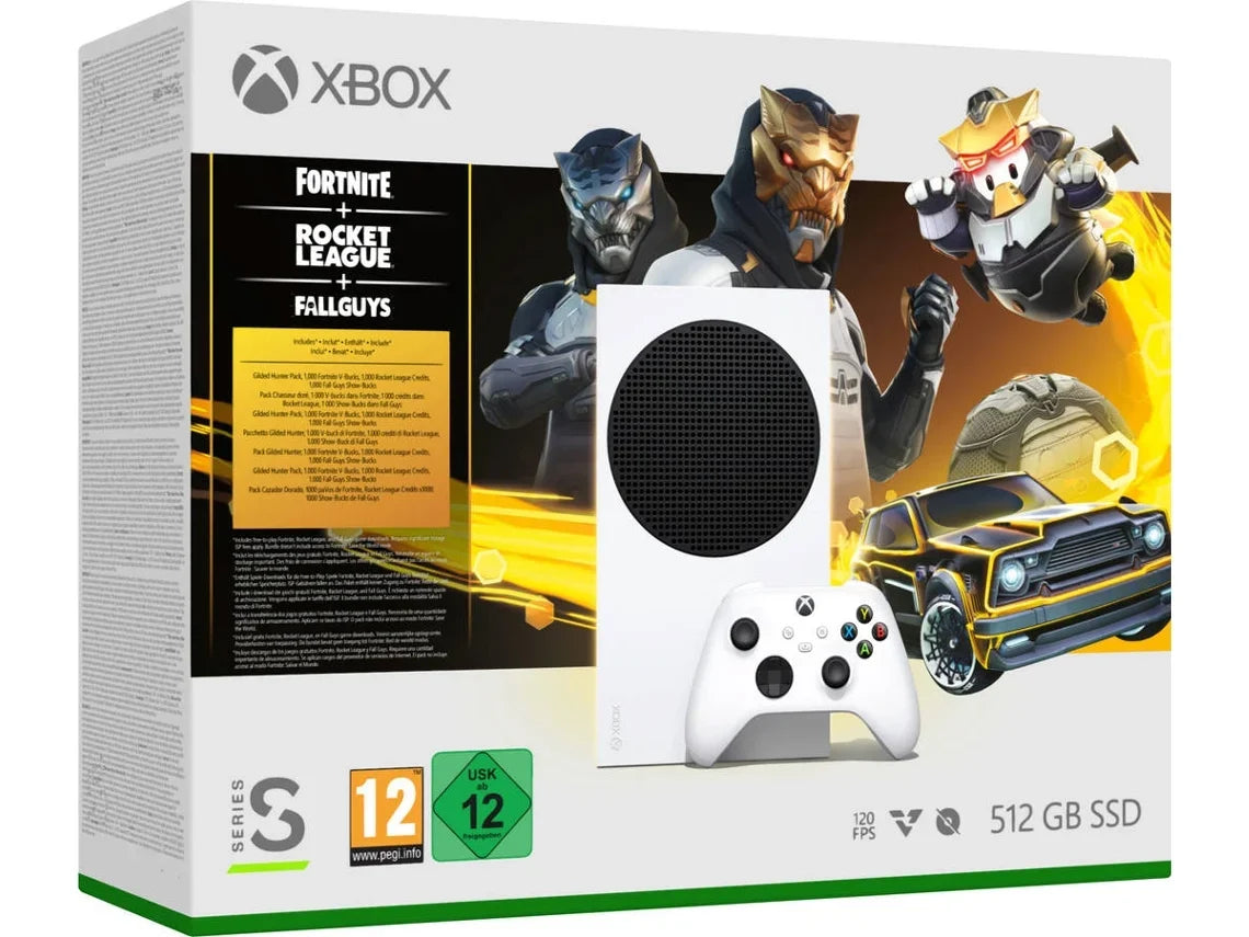 Console Microsoft Xbox Series S 512 Go Gilded Hunter pack