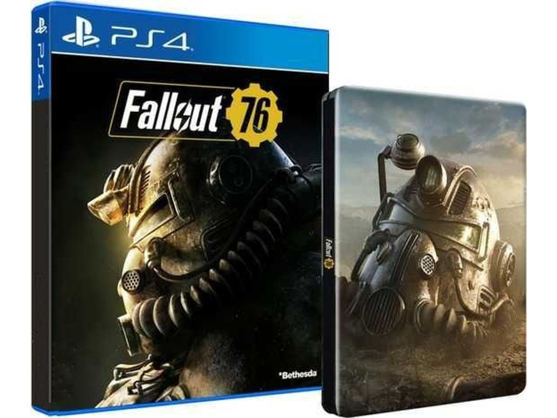 Fallout 76 Wastelanders Steelbook PS4