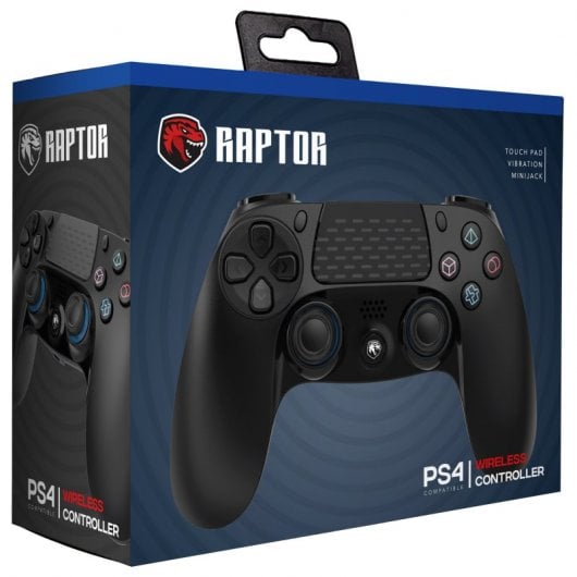 Manette sans fil Raptor noir PS4