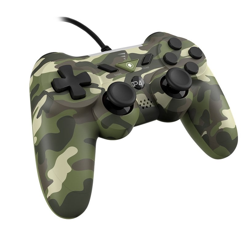 Manette sans fil VoltEdge CX40 vert Camuflado PS4/PS3/PC