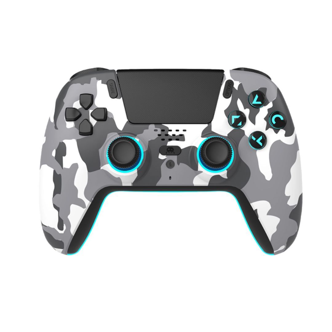 Manette PS5 sans fil Freaks and Geeks blanc Camo
