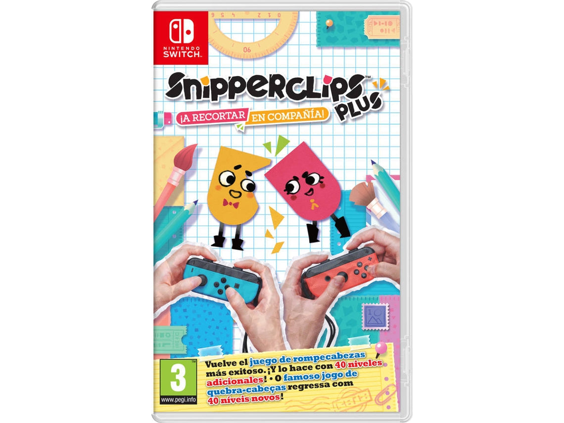 Snipperclips Plus: Cut it out, toghether! Nintendo Switch
