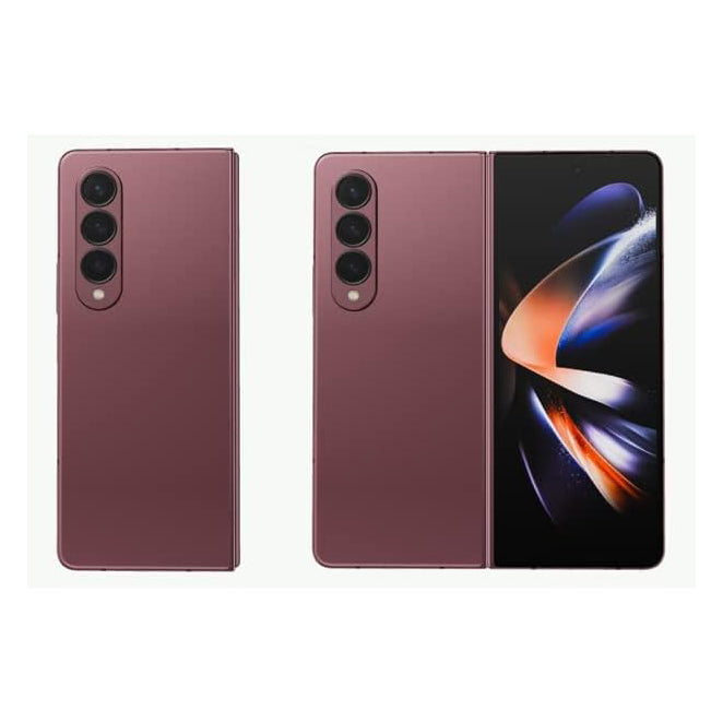 Samsung Galaxy Z Fold 4 Burgundy Foldable