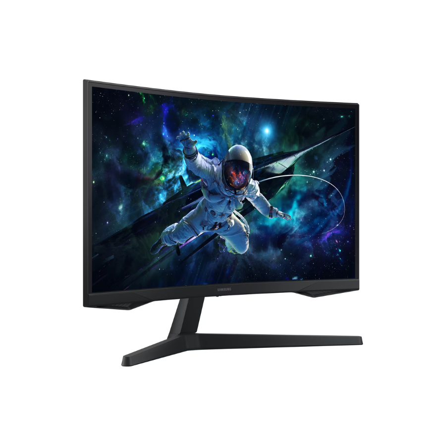 Samsung Odyssey G55C 27" (LS27CG556ENXZA) Curved QHD 165Hz 1ms Gaming écran avec AMD FreeSync noir