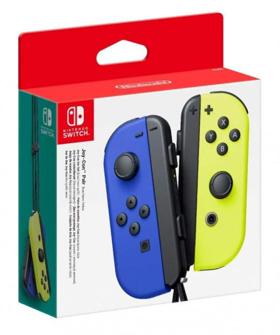 Comandos Joy-Con (set Esq/Dir) bleu/jaune Neón Nintendo Switch