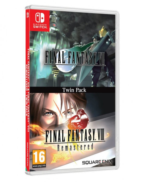 Final Fantasy VII & VIII Remastered Twin Pack Nintendo Switch