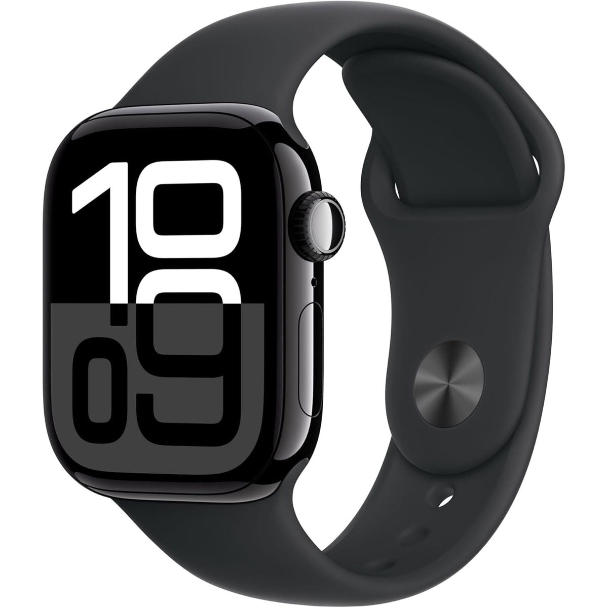 Apple Watch Series 10 42 mm GPS noir de jais