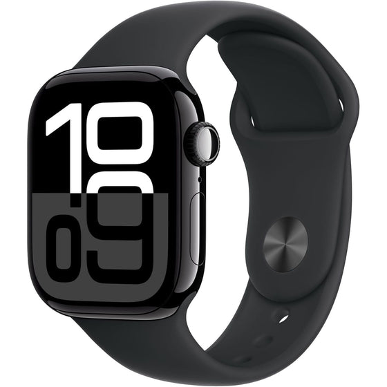 Apple Watch Series 10 42 mm GPS noir de jais