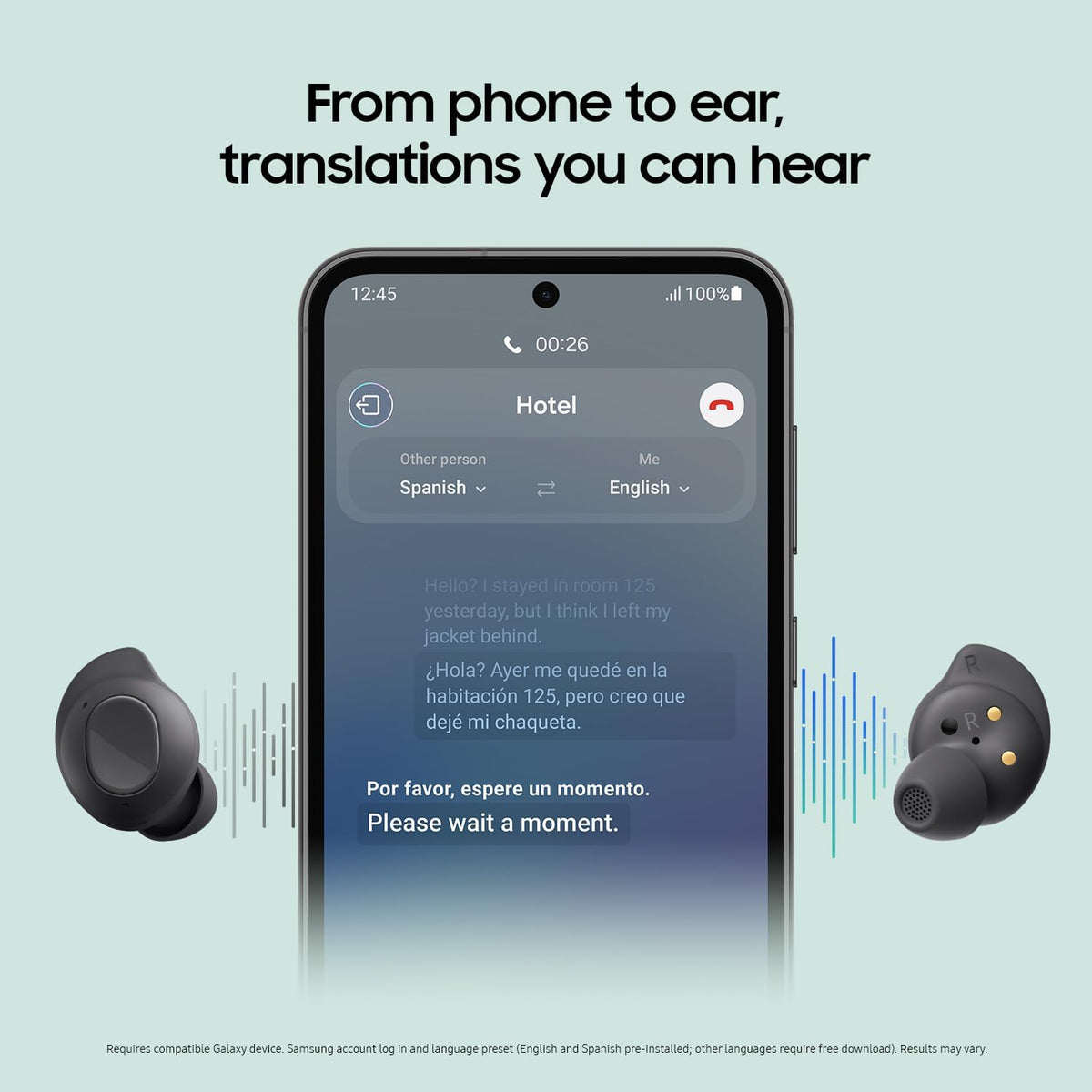 Samsung Galaxy Buds FE blanc écouteurs sans fil