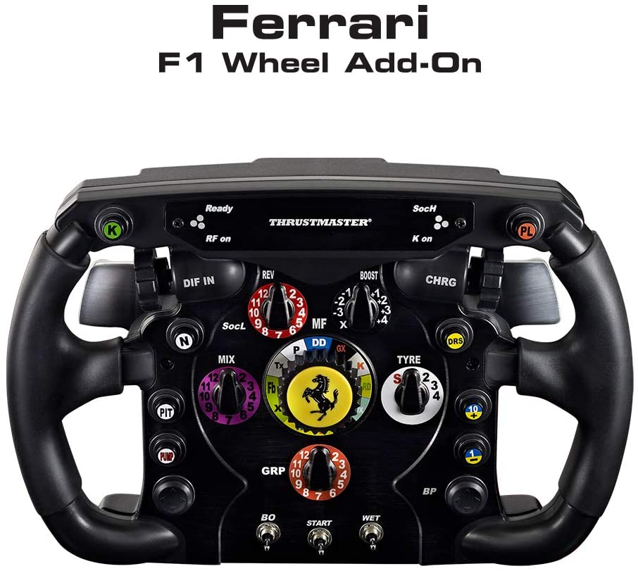 Volant Thrustmaster Scuderia Ferrari F1 Race Kit pack
