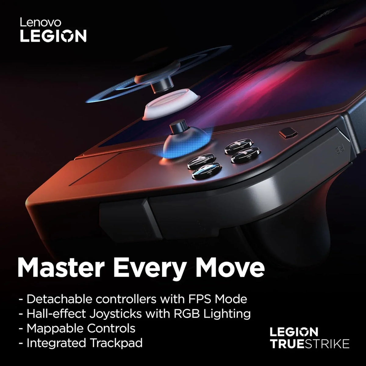 Lenovo Legion Go 8.8 pouces console de jeux portable Shadow noir