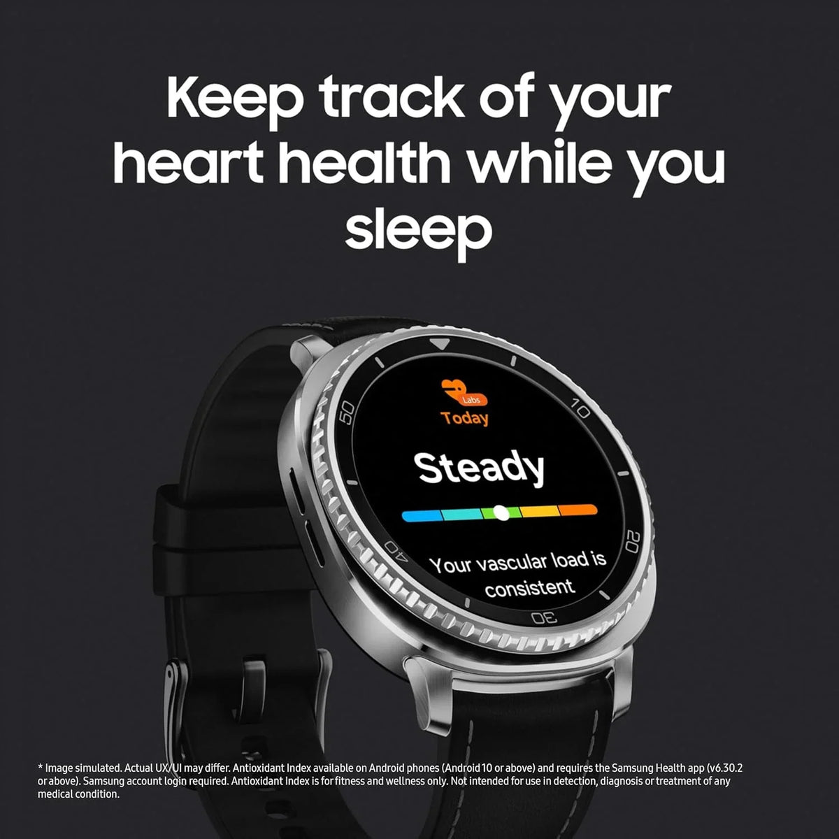 Samsung Galaxy Watch 8 Classic 46 mm GPS– noir