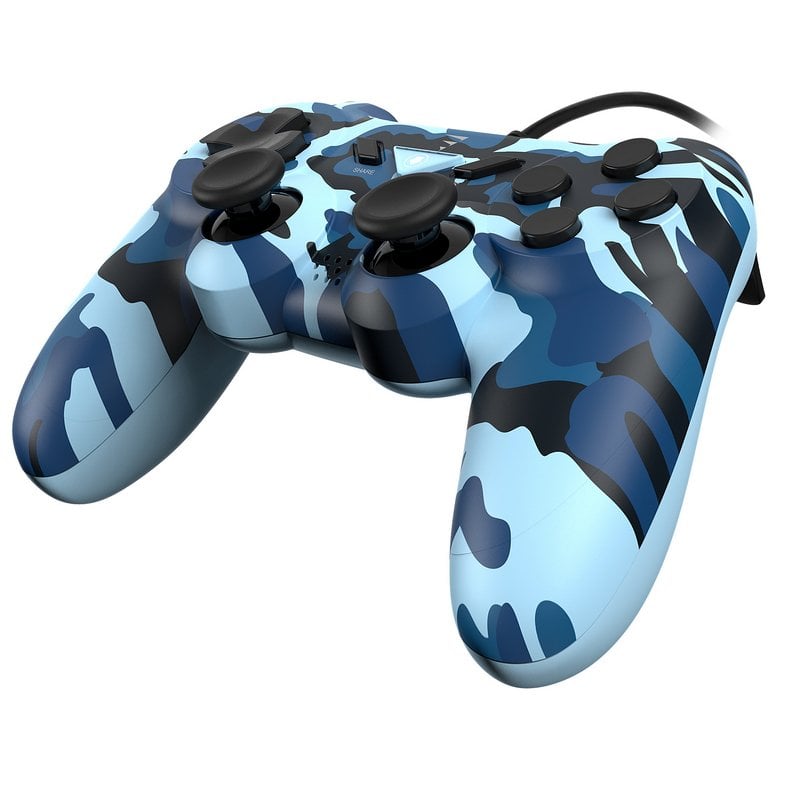 Manette sans fil VoltEdge CX40 bleu Camuflado PS4/PS3/PC