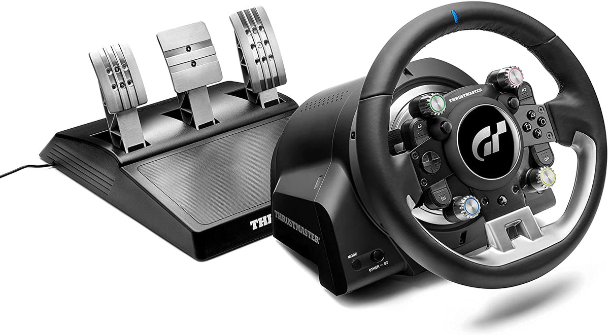 Volant Thrustmaster T-GT II Racing Wheel + Servo Base + Pedais (PS4/PS5/PC)