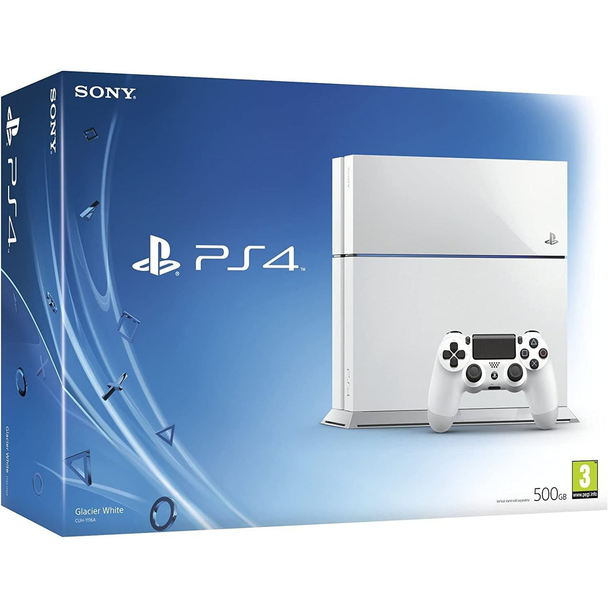 Sony PlayStation 4 Console 500 Go – blanc