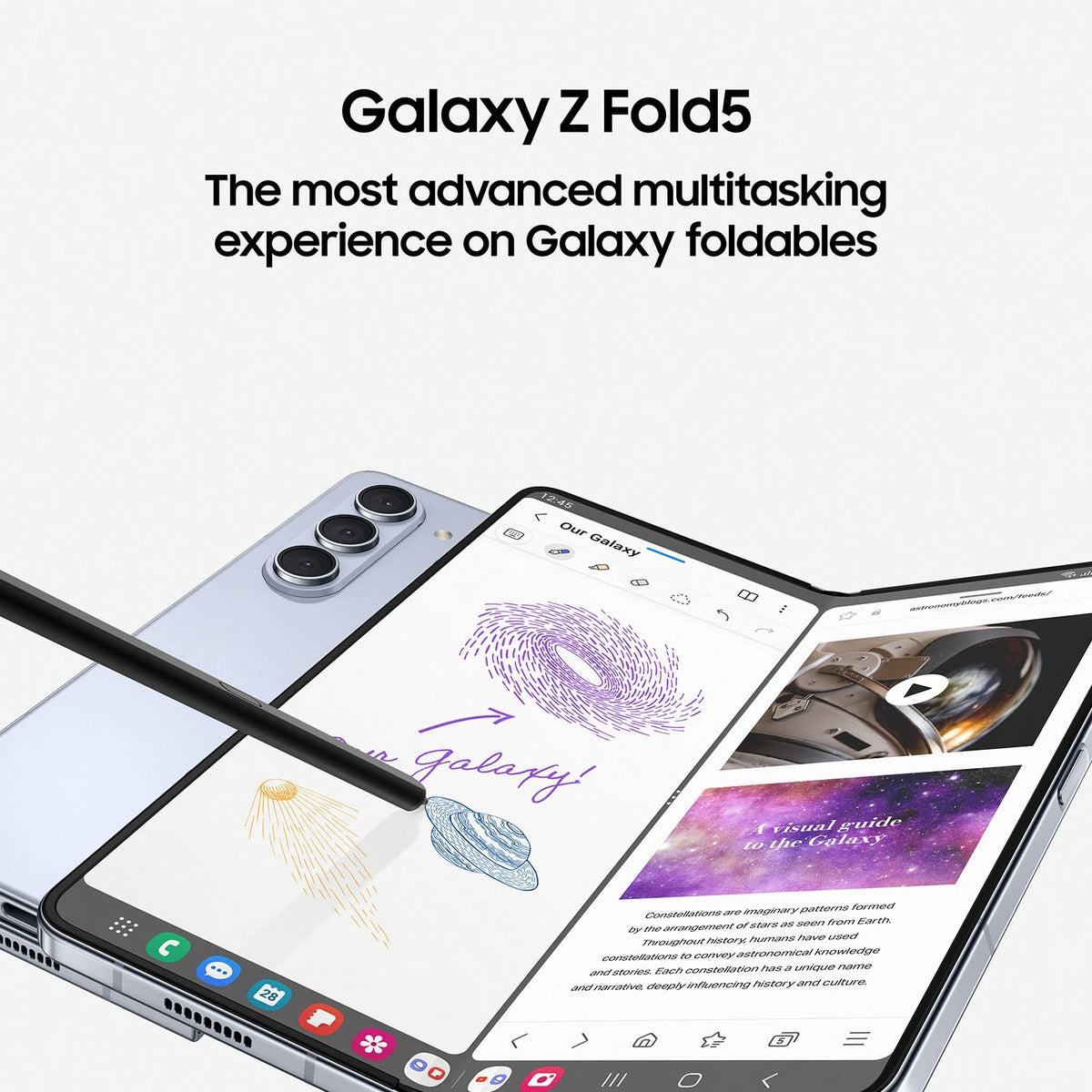 Samsung Galaxy Z Fold 5 Graphite Foldable