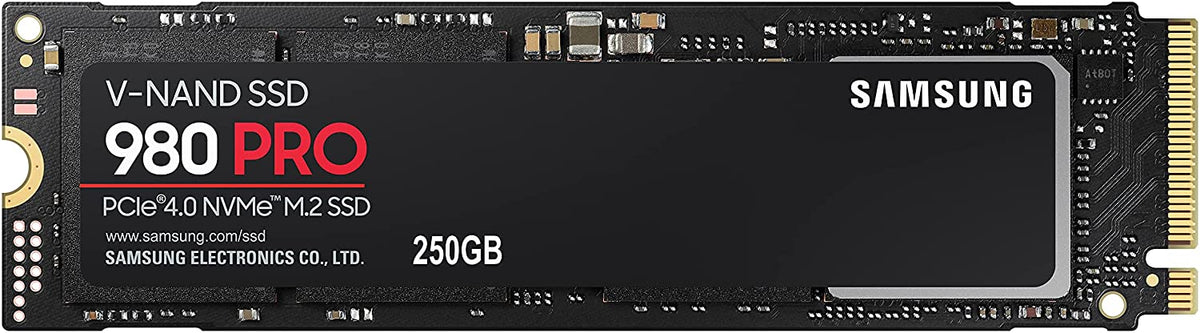 SSD Samsung 980 Pro 250 Go M.2 2280 MLC V-NAND NVMe PCIe 4.0 (6400Mb/s)