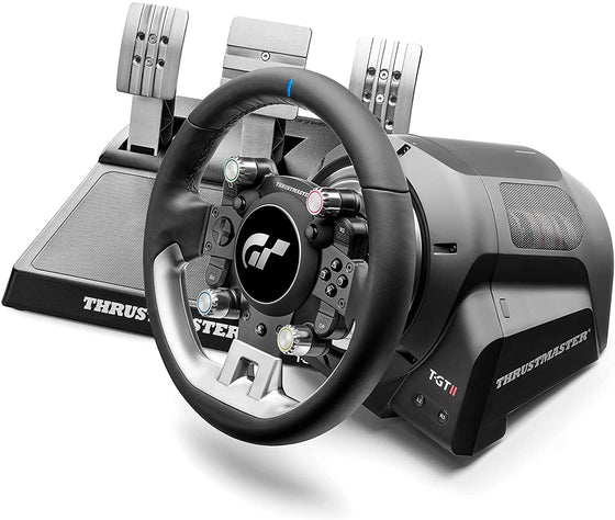Volant Thrustmaster T-GT II Racing Wheel + Servo Base + Pedais (PS4/PS5/PC)