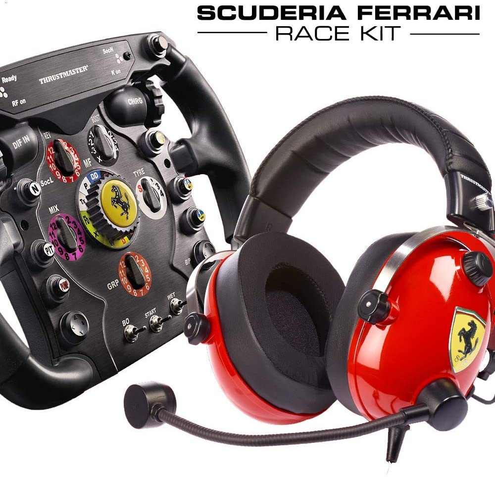 Volant Thrustmaster Scuderia Ferrari F1 Race Kit pack