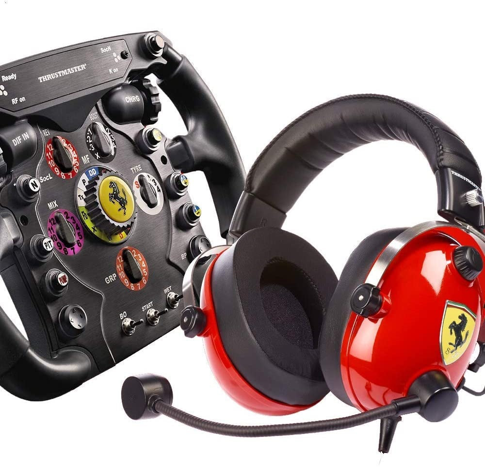 Volant Thrustmaster Scuderia Ferrari F1 Race Kit pack