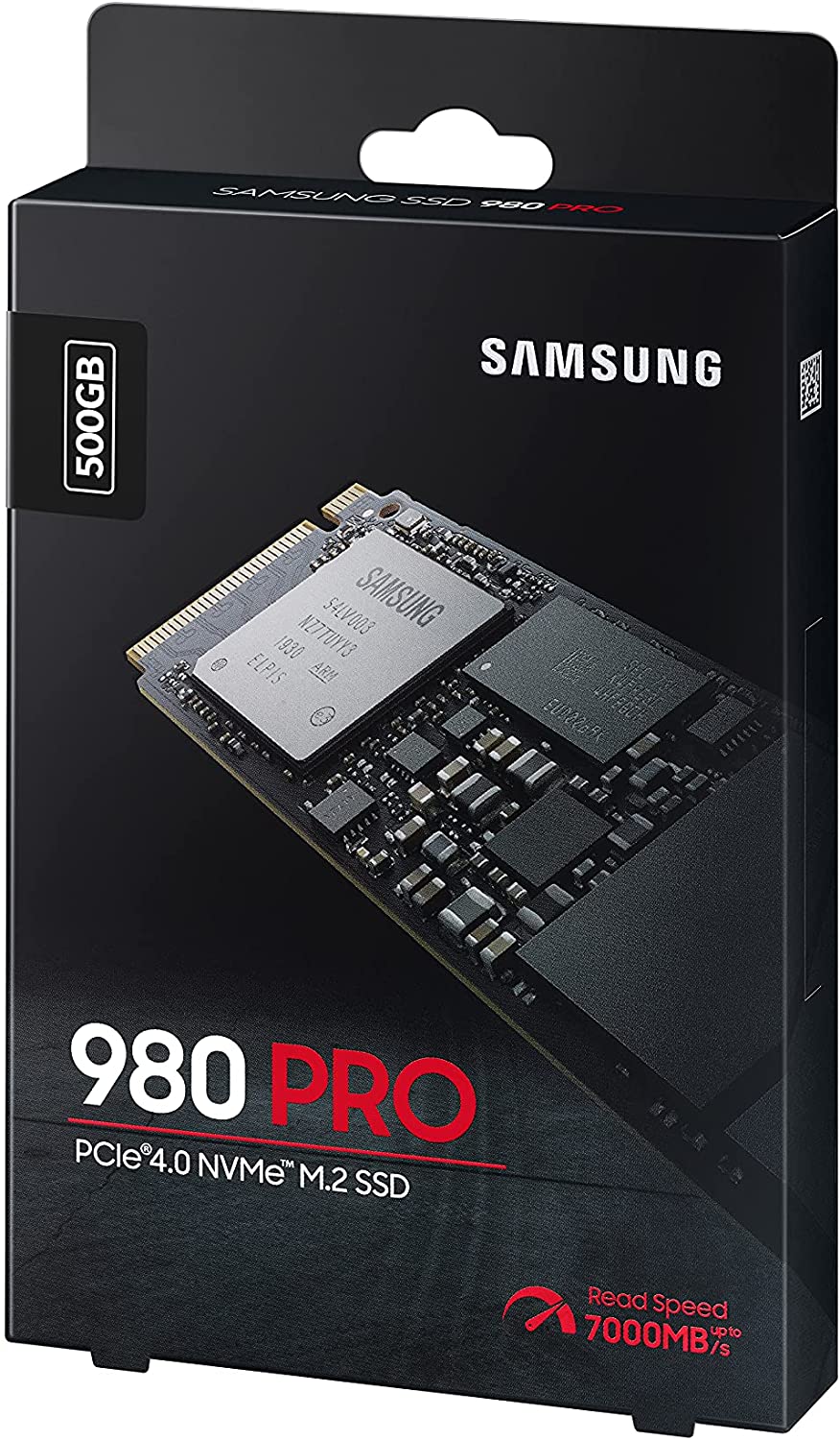 SSD Samsung 980 PRO 500 Go M.2 2280 MLC V-NAND NVMe PCIe 4.0 (6900Mb/s) PS5 compatible