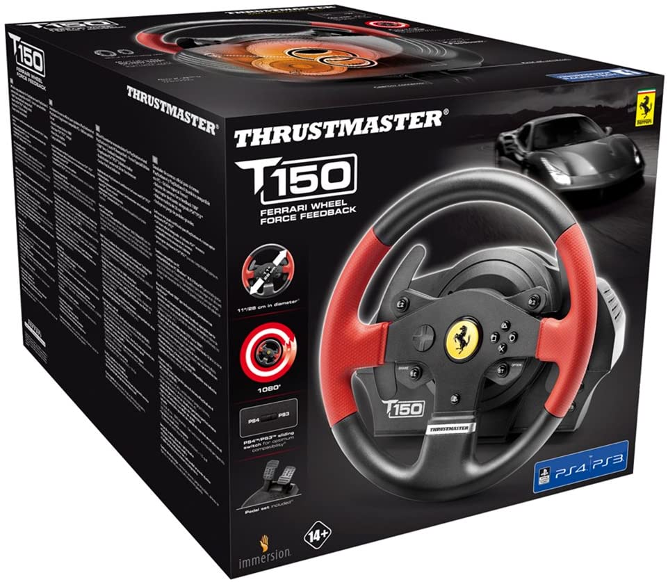 Volant Thrustmaster T150 Ferrari Edition PS4/PS3/PC
