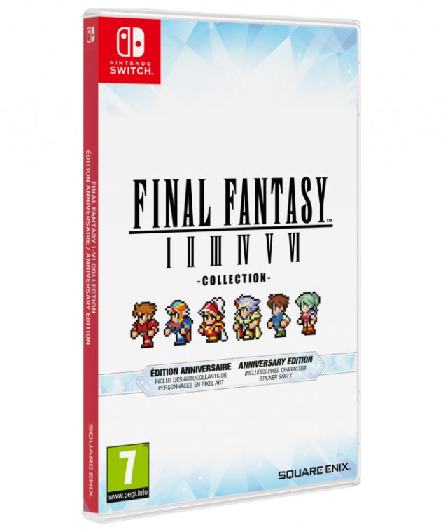 Final Fantasy I-VI Pixel Remaster Collection - Anniversary Edition Nintendo Switch