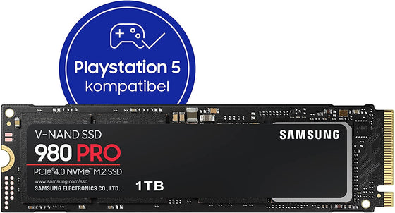 SSD Samsung 980 PRO 1 vers M.2 2280 MLC V-NAND NVMe PCIe 4.0 (7000Mb/s) PS5 compatible