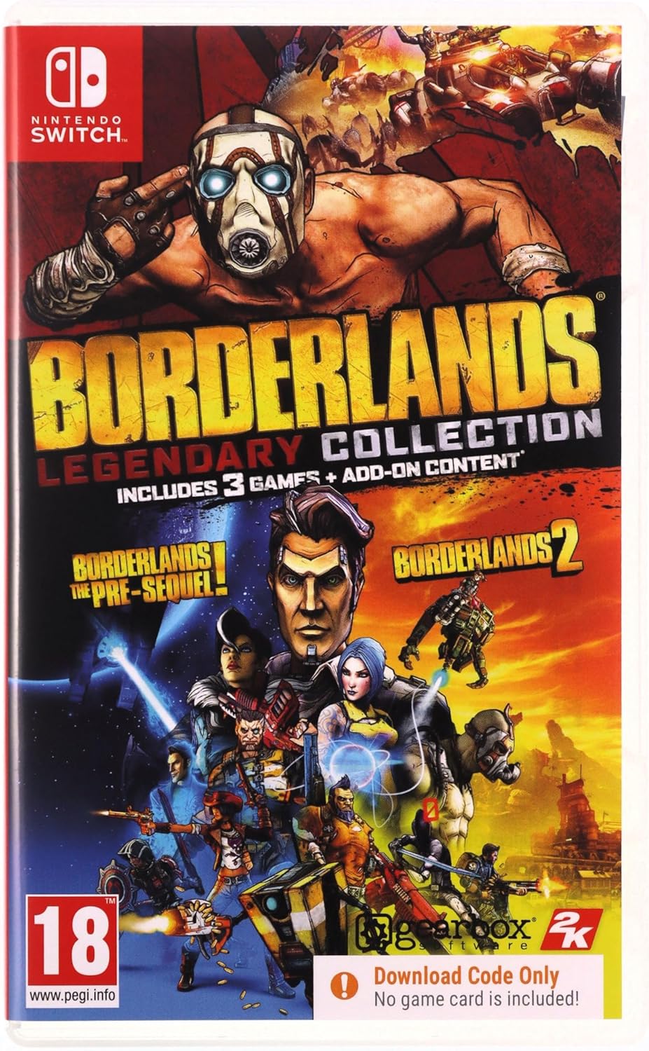 Borderlands Legendary Collection Nintendo Switch (code en boîte)