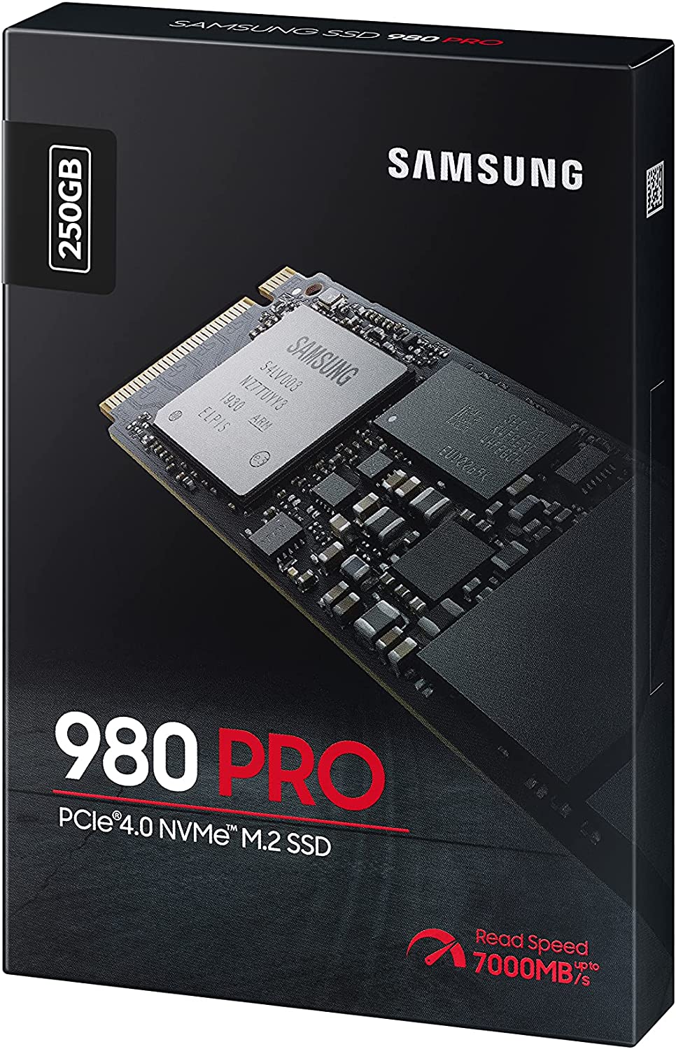 SSD Samsung 980 Pro 250 Go M.2 2280 MLC V-NAND NVMe PCIe 4.0 (6400Mb/s)