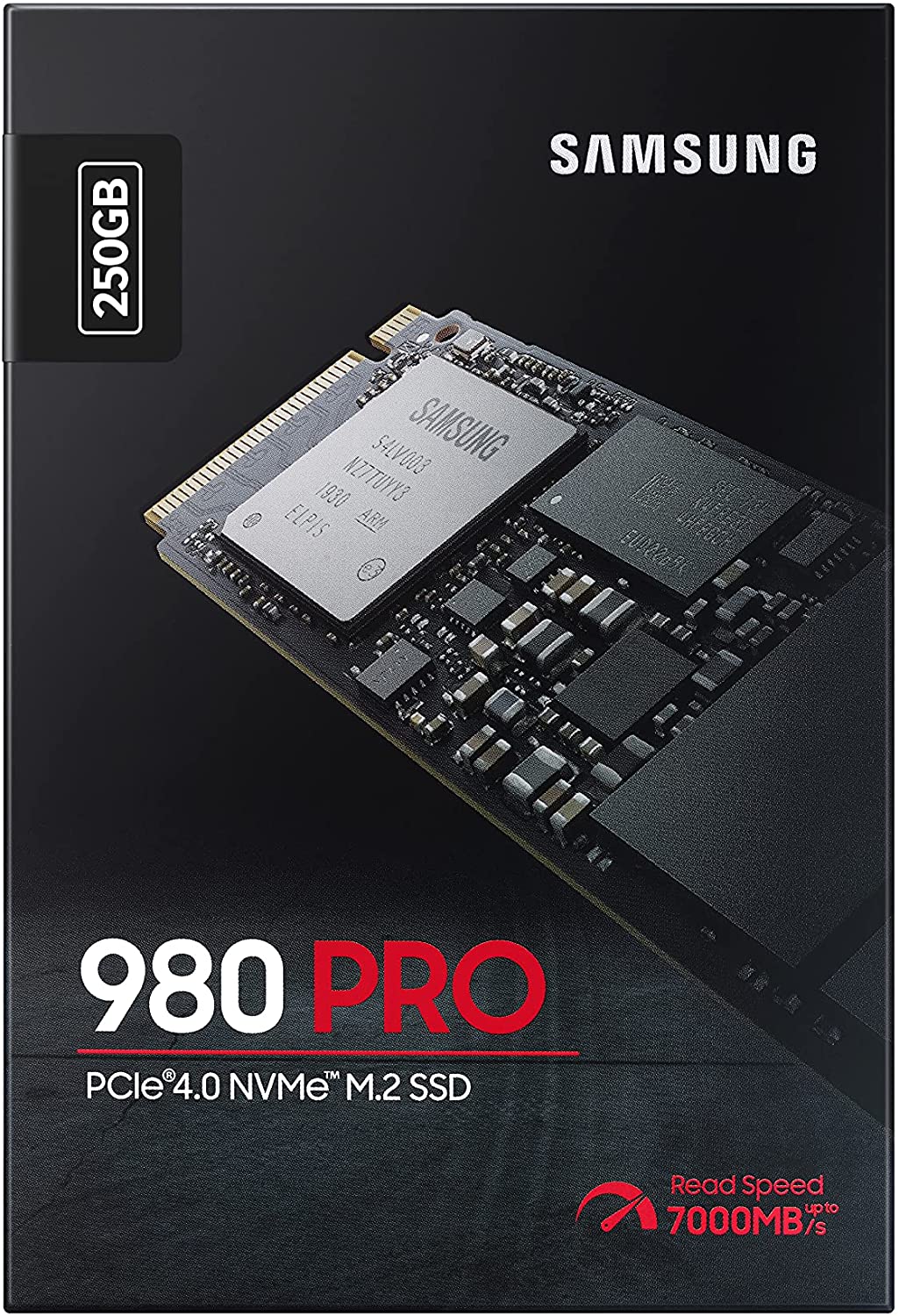 SSD Samsung 980 Pro 250 Go M.2 2280 MLC V-NAND NVMe PCIe 4.0 (6400Mb/s)