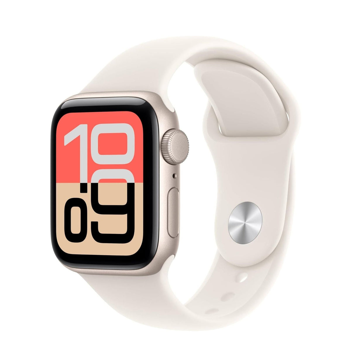 Apple Watch SE 40 mm lumière stellaire GPS UK