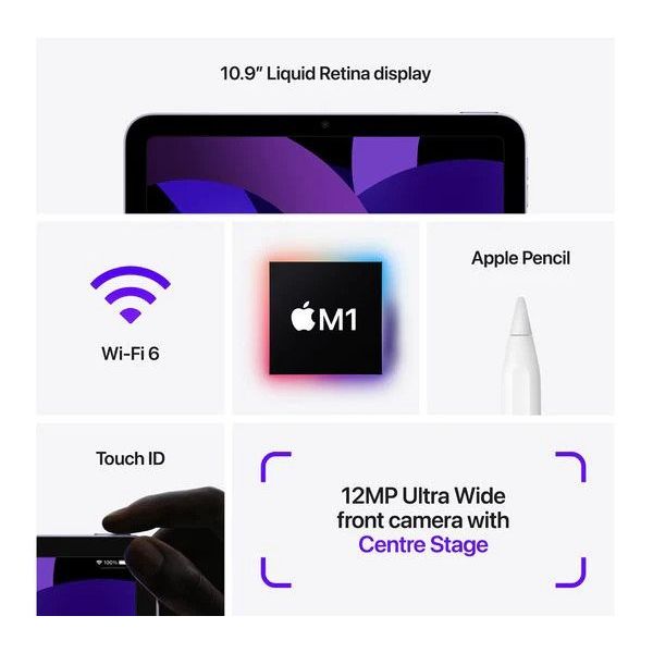 Apple iPad 11” 5e génération Wi-Fi Tablet UK