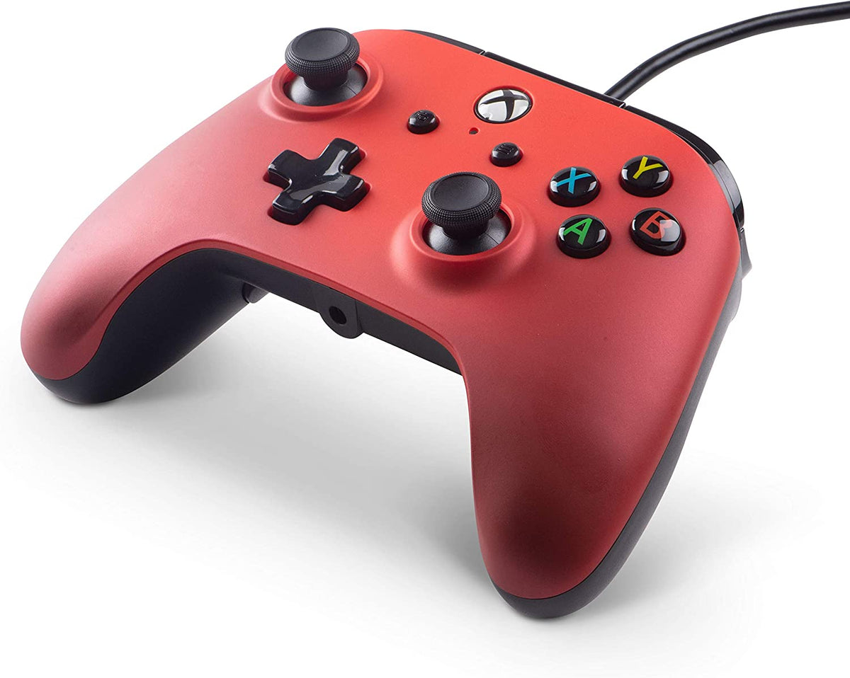 Manette PowerA filaire Crimson Fade (Xbox One/Series X/S/PC)
