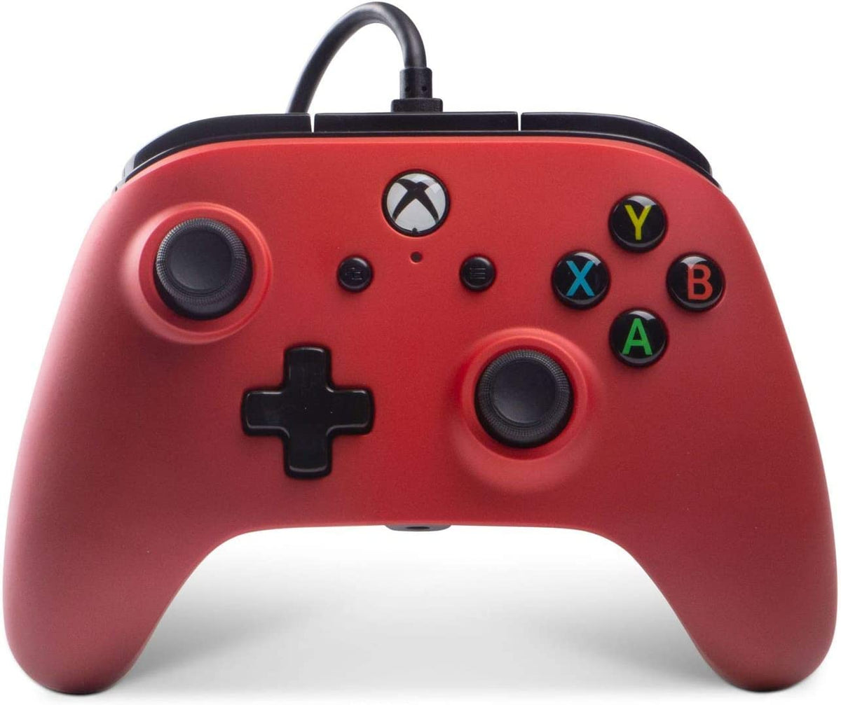 Manette PowerA filaire Crimson Fade (Xbox One/Series X/S/PC)