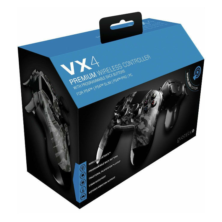 Manette Gioteck VX-4 Premium sans fil Camo PS4